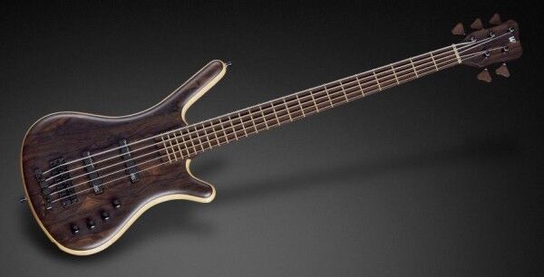 Warwick Custom Shop Corvette Standard, 5-String - Natural Oil Finish - 17-3576