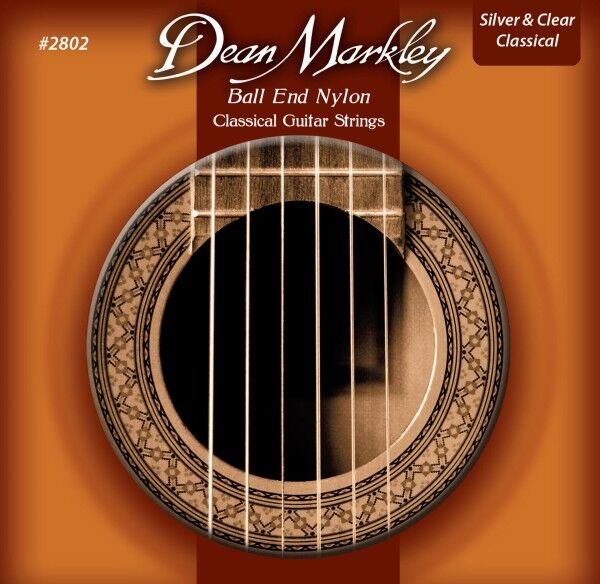 Dean Markley Ball End Nylon - 2802 - Classical Guitar String Set, .028-.042