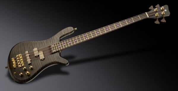 Warwick Custom Shop Streamer Stage I, 4-String - Nirvana Black Transparent Satin - 19-4031