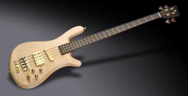 Warwick Masterbuilt Streamer Jazzman, 4-String - Natural Oil Finish