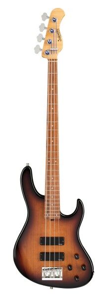 Sadowsky MasterBuilt 24-Fret Modern Bass, Red Alder Body, 4-String - '59 Burst Transparent High Polish