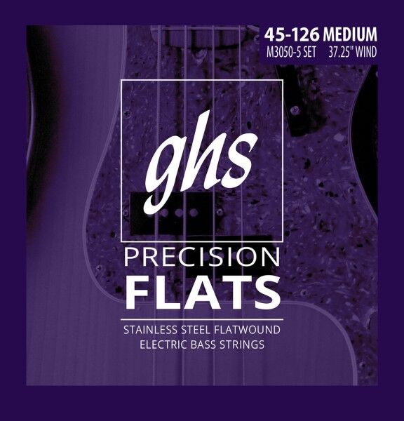 GHS Precision Flatwound Bass String Sets