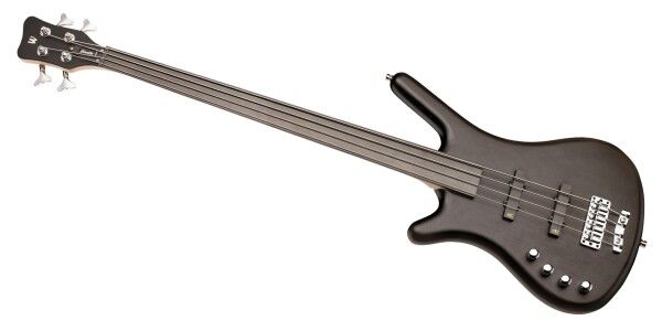 Warwick RockBass Corvette Basic, Lefthand, 4-String, Fretless - Nirvana Black Transparent Satin