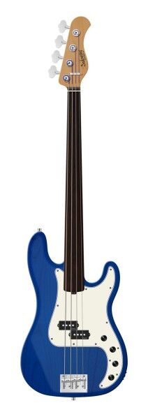Sadowsky MasterBuilt 20-Fret Ultra Vintage P Bass, Red Alder Body, 4-String, Fretless