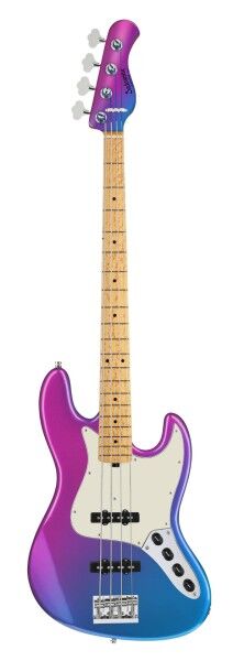 Sadowsky Custom Shop 20-Fret Ultra Vintage Bass, 4-String - Solid Purple/Blue FlipFlop High Polish - 21-4301