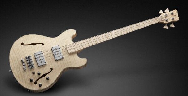 Warwick Custom Shop Star Bass II, 4-String - Natural Transparent High Polish - 15-2980