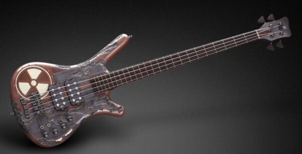 Warwick Custom Shop Corvette $$, 4-String - Industrial Revolution - 15-2816