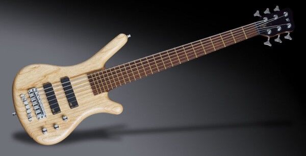 Warwick Teambuilt Pro Series Corvette Ash, 6-String - Natural Transparent Satin