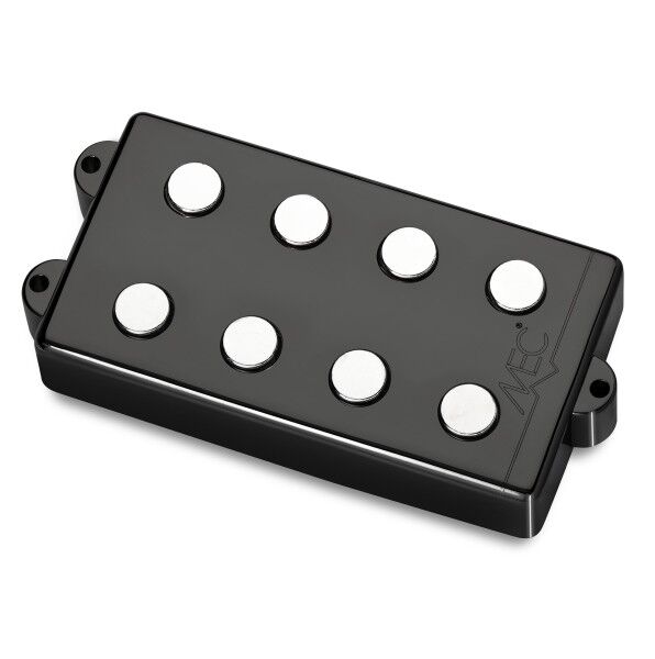 MEC Passive MM-Style Bass Pickups, Metal Cover, 4-String