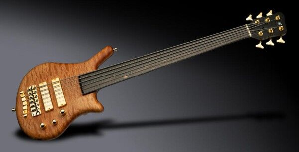 Warwick Custom Shop Thumb NT, 6-String - Fretless - Natural Oil Finish - 20-4168