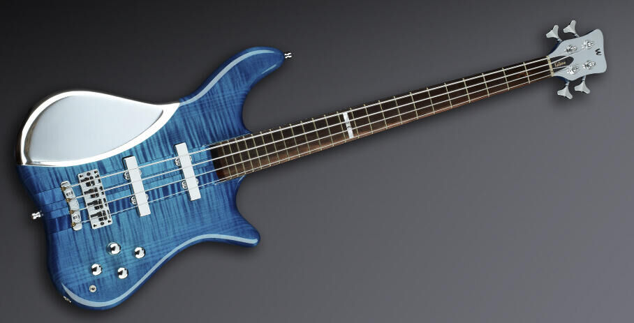 Warwick Custom Shop Katana NT, 4-String - Lagoon Blueburst - 14-2514