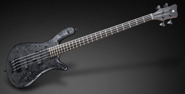 Warwick Custom Shop Streamer LX, 4-String - Sandblasted Solid Black - 17-3562