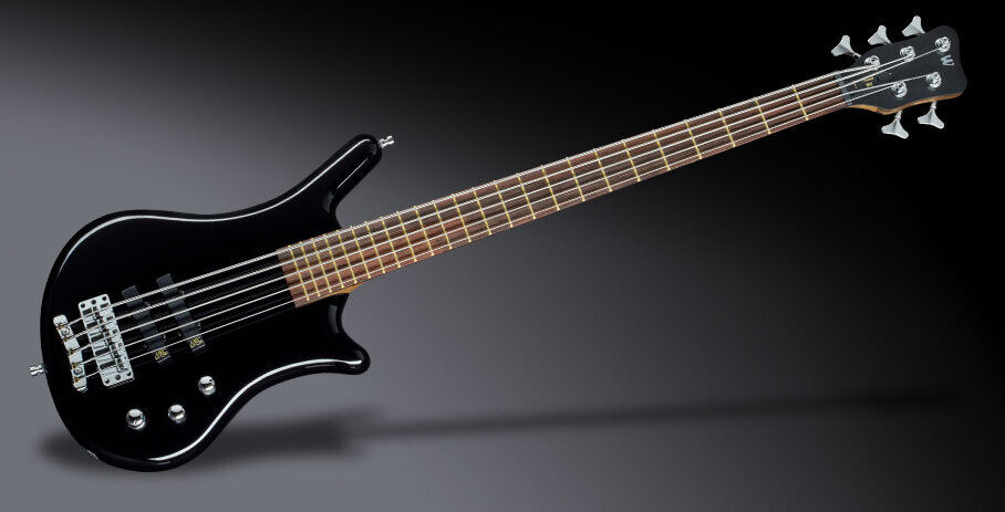 Warwick Teambuilt Pro Series Thumb BO, 5-String Solid Black High 