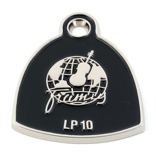 Framus Parts - Truss Rod Cover for Framus LP 10 - Chrome
