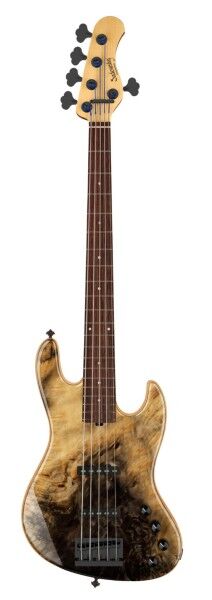 Sadowsky Custom Shop 21-Fret Standard J/J Bass, 5-String - Natural Transparent High Polish - 24-4426