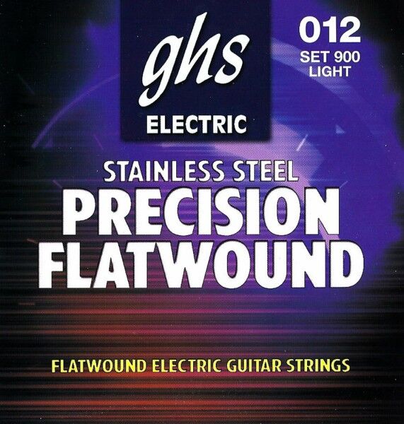 GHS Precision Flatwound Electric Guitar String Sets