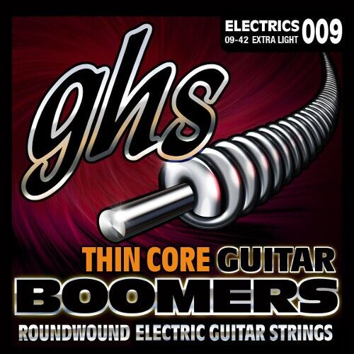 GHS Thin Core Boomers Electric Guitar String Sets