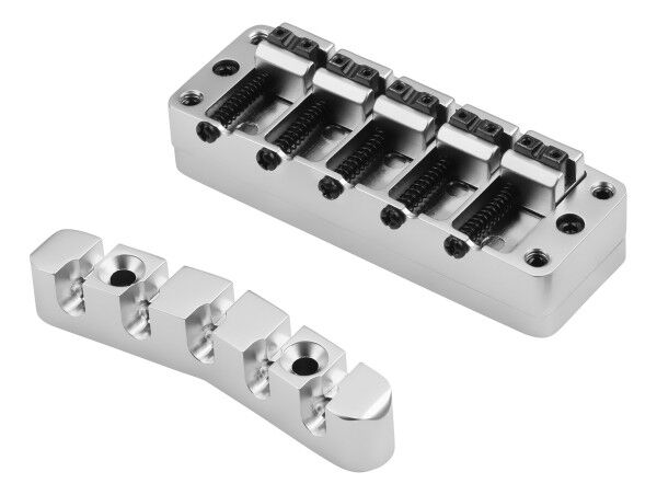 Warwick Parts - 2-Piece 3D Bridge & Tailpiece, 5-String