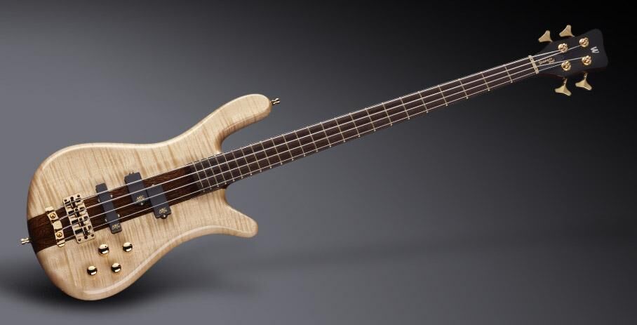 【希少！！】 Warwick Masterbuilt Natural - 4-String I, Stage Streamer ベース