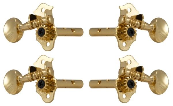 Grover 708 Series - Sta-Tite Dulcimer Pegs with Metal Button - 4 pcs.