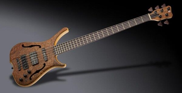 Warwick Custom Shop Infinity, 5-String - Natural Oil Finish - 19-4036