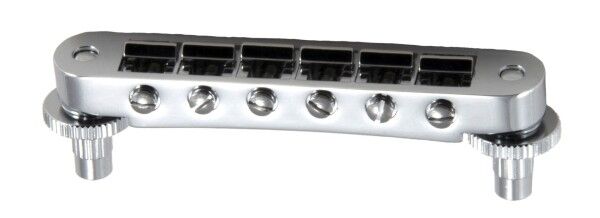 Grover 521 Series - Tune-O-Matic Guitar Bridge (Unnotched)
