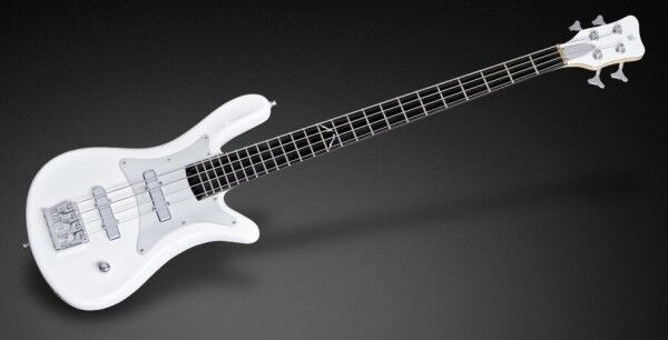 Warwick Custom Shop Robert Trujillo Signature, 4-String - Solid White High Polish - 16-3334