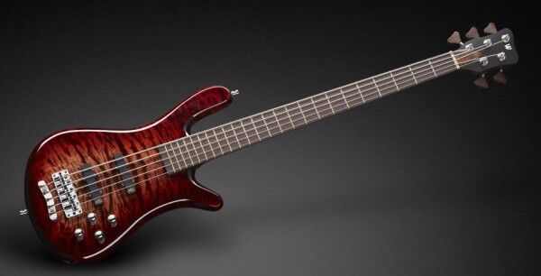 Warwick Custom Shop Streamer LX, 5-String - Bleached Antique Tobacco Transparent High Polish - 15-2939