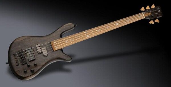 Warwick Custom Shop Streamer Stage II, 5-String - Nirvana Black Transparent Satin - 21-4221