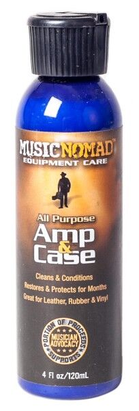 MusicNomad Amp & Case Cleaner (MN107) - Cleaner and Conditioner, 120 ml (4 oz.)