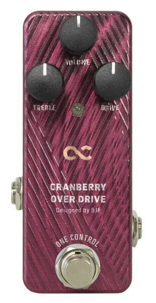 One Control Cranberry OverDrive - Boost / Low-Gain Overdrive