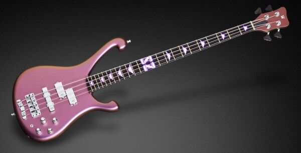Warwick Custom Shop Stuart Zender Signature, 4-String - Purple FlipFlop Satin - 16-3331