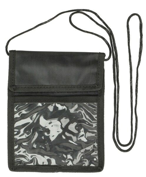 Warwick Traveling Wear - Badge Holder / Neck Pouch - Black