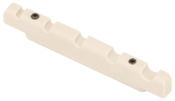 Sadowsky Parts Just-A-Nut III, 5-String, 44.5 mm (1.75") - White Tedur