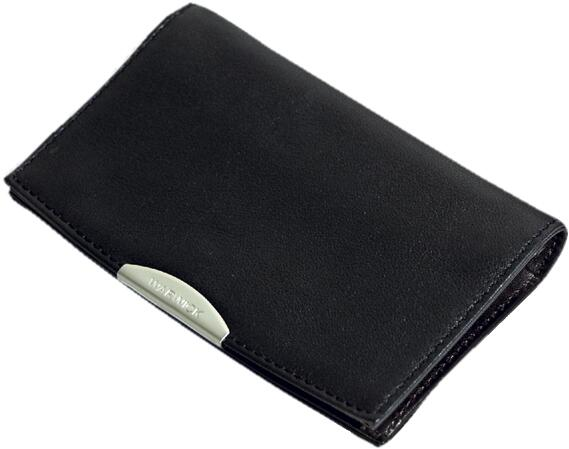 Warwick Traveling Wear - Genuine Leather Credit Card Case - Black