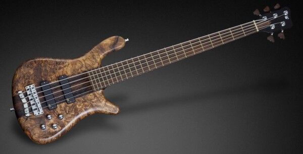 Warwick Custom Shop Streamer Stage I, 5-String - Natural Oil Finish - 16-3274
