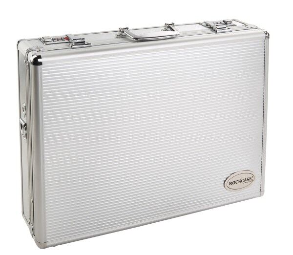 Warwick Traveling Wear - Aluminum Briefcase (46 x 32 x 10 cm) - Silver