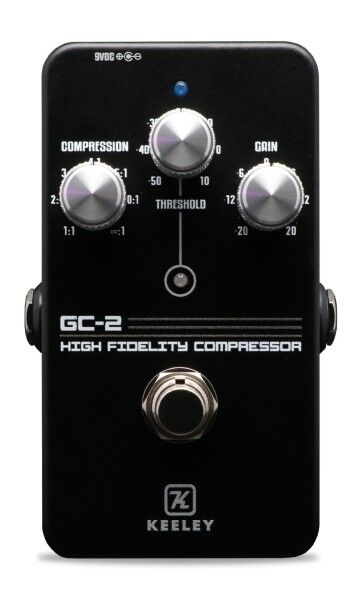 Keeley Compressor GC-2 Limiting Amplifier Compressor - Chromalux 2K24 Custom Shop Edition