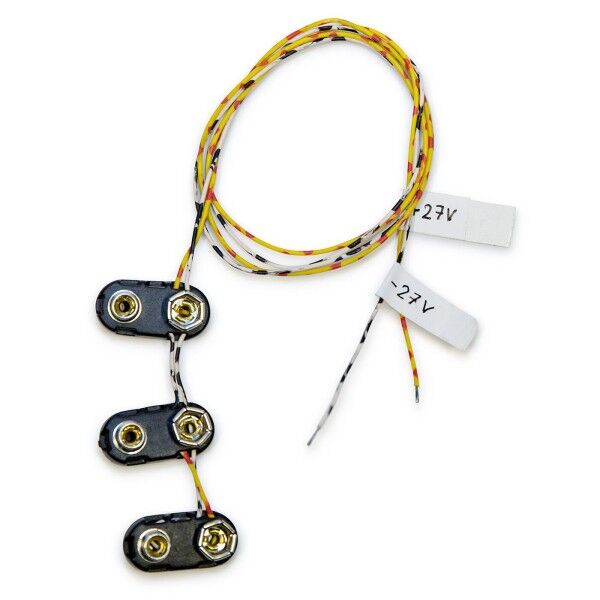 MEC Triple Battery Harness with 3 x 9V Battery Clips