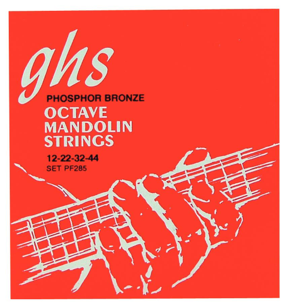GHS Professional - PF285 - Mandolin String Set, Loop End, Phosphor Bronze, Octave, Regular, .012-.044