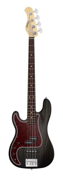 Sadowsky MetroLine 21-Fret Hybrid P/J Bass, Red Alder Body, Morado Fingerboard, 4-String, Lefthand - Nirvana Black Transparent Satin