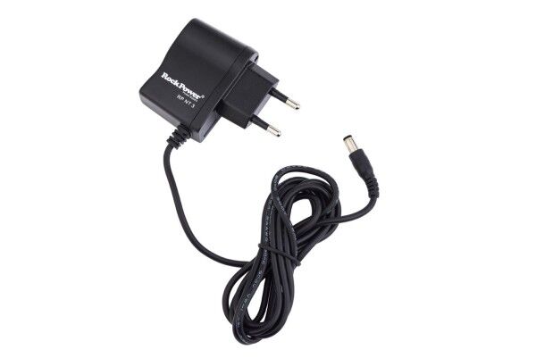 RockPower NT 3 - Power Supply Adapter (12V DC, 50 mA, (+) Center, Euro Plug)