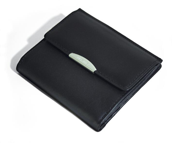 Warwick Traveling Wear - Genuine Leather Wallet ('Atropos') - Black