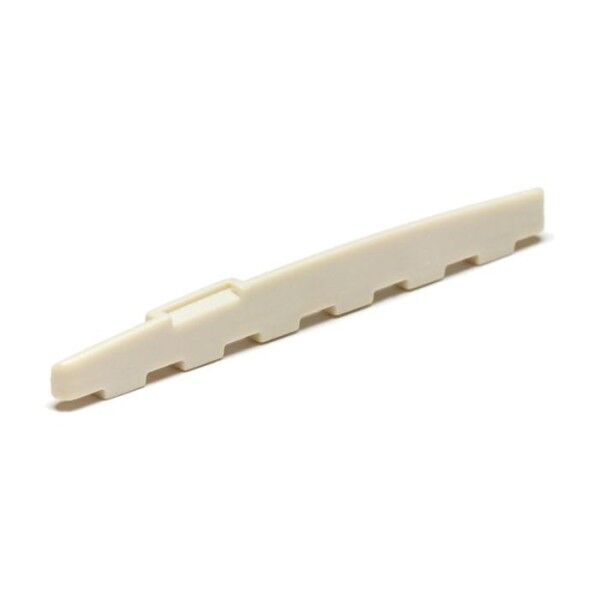 NuBone LC-9600-00 - Acoustic Microbalanced Saddle, Notched Bottom, Compensated, 12" radius - Luthier's Pack, 10 pcs.