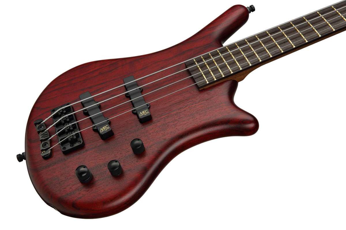 Warwick Teambuilt Pro Series Thumb BO, 4-String Burgundy Red Transparent  Satin