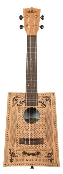 KALA KA-CB-VICT-C - Victorian Cigar Box Concert Ukulele, with Bag