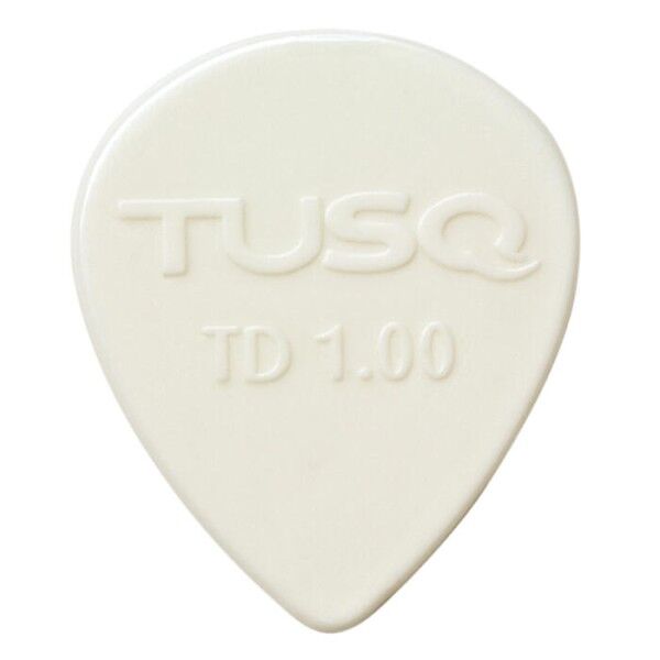 TUSQ - Tear Drop Picks, Refill Pack, 72 pcs., white, 1.00 mm