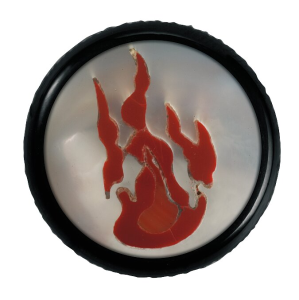 Framus & Warwick - Potentiometer Dome Knobs, Flame Inlay