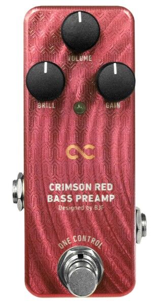 One Control Crimson Red - Bass Preamp