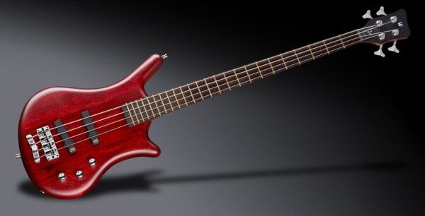 Warwick Teambuilt Pro Series Thumb BO, 4-String - Burgundy Red Transparent Satin